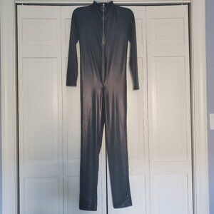 Coquette Women's Darque Wet Look Catsuit Small